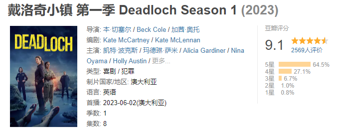 豆瓣9.1，如此佳作岂能错过！