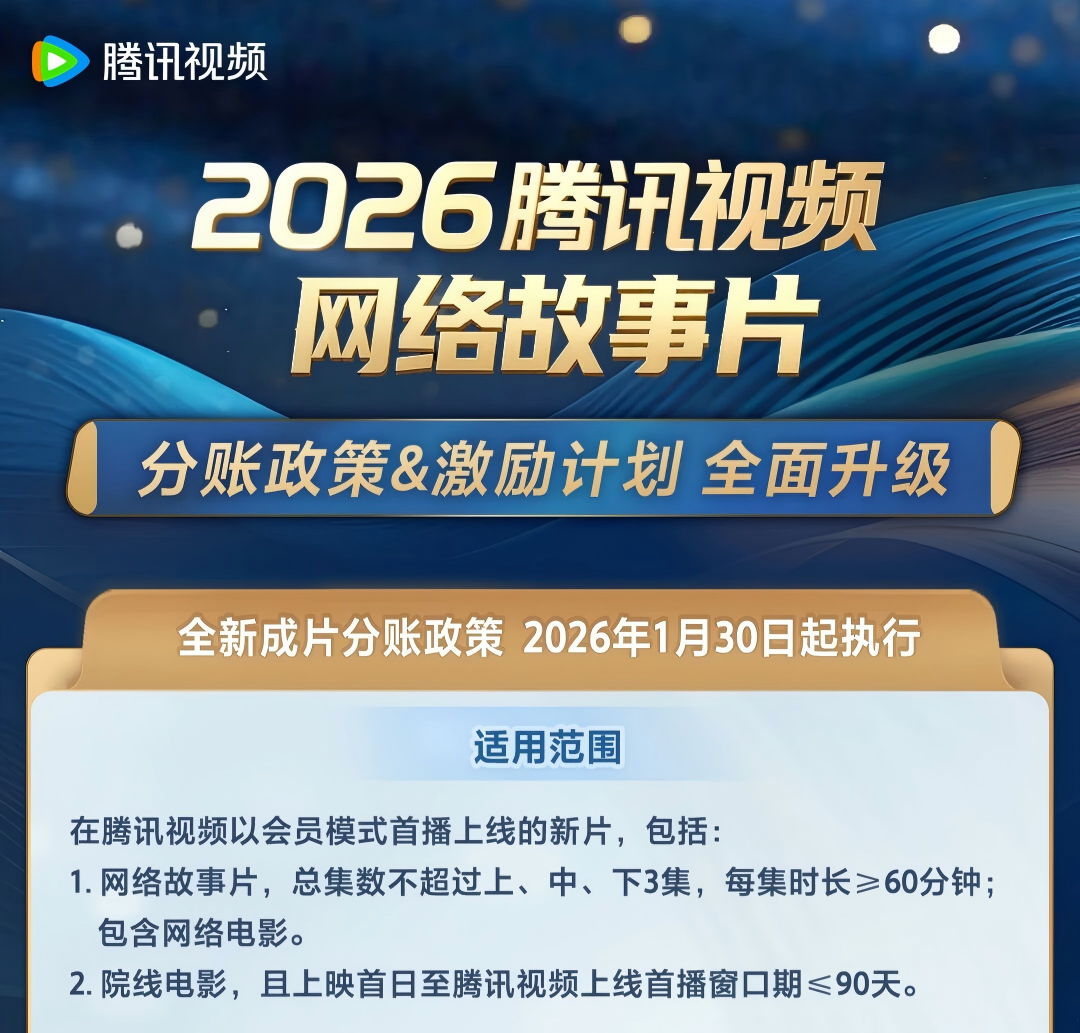 爱优腾新规之下，2026年网络故事片怎么拍？