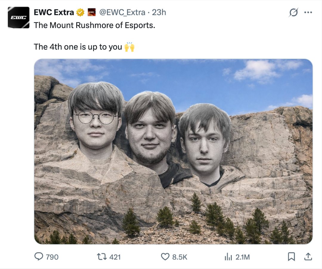 电竞总统山引热议，谁是第四人呢？