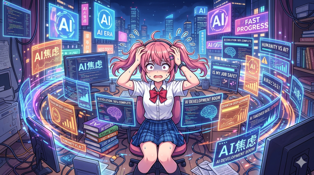 小坊也患上严重的AI焦虑了