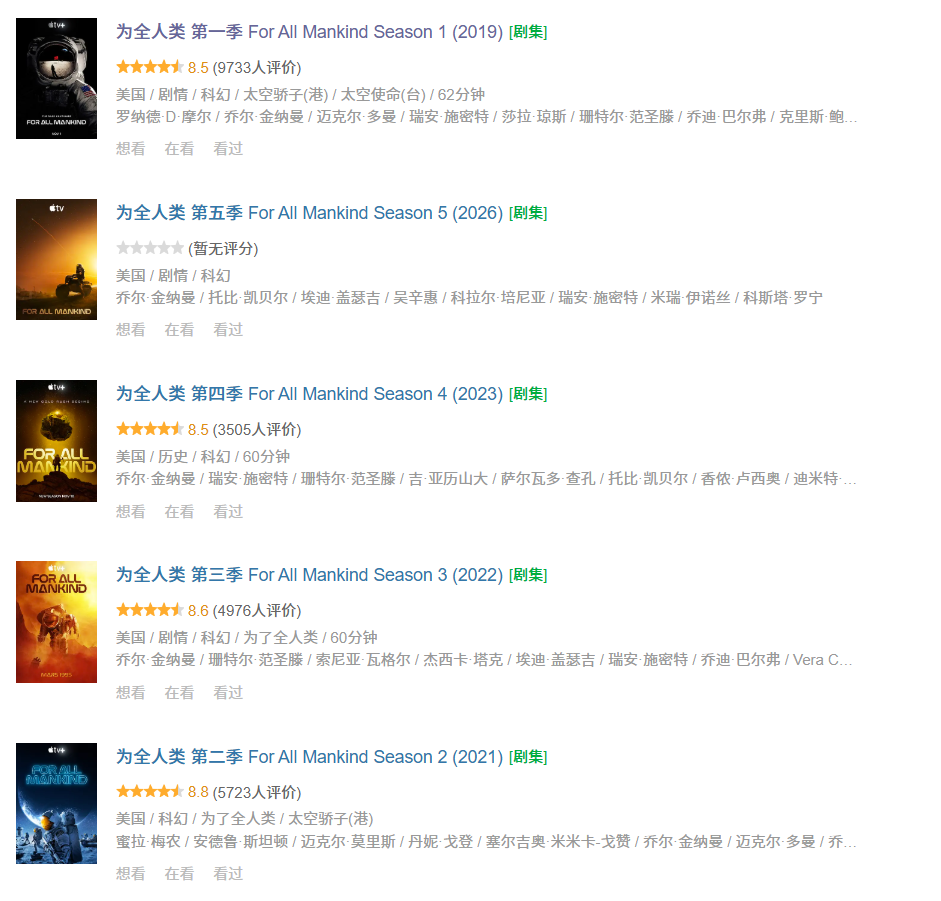 连拍四季不烂尾！Apple TV+这部美剧才是天花板